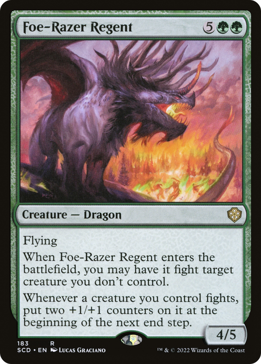 Foe-Razer Regent (SCD-183) - Starter Commander Decks