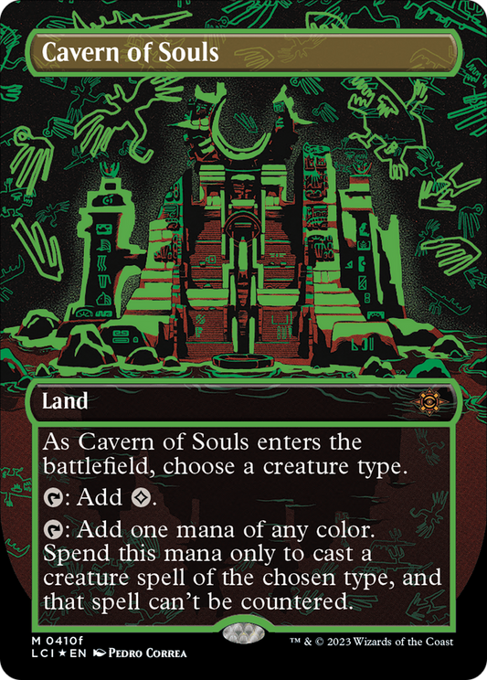 Cavern of Souls (LCI-410F) - The Lost Caverns of Ixalan (Borderless) Foil