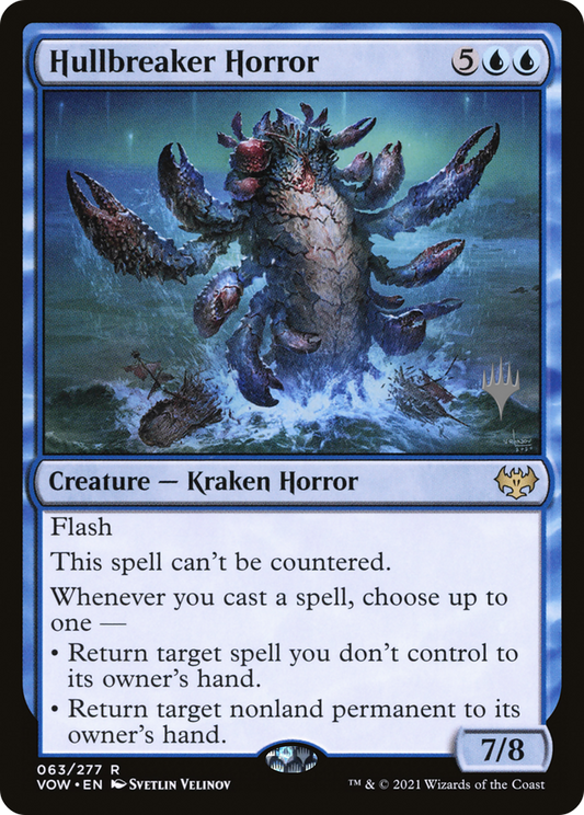 Hullbreaker Horror (PVOW-63P) - Innistrad: Crimson Vow Promos