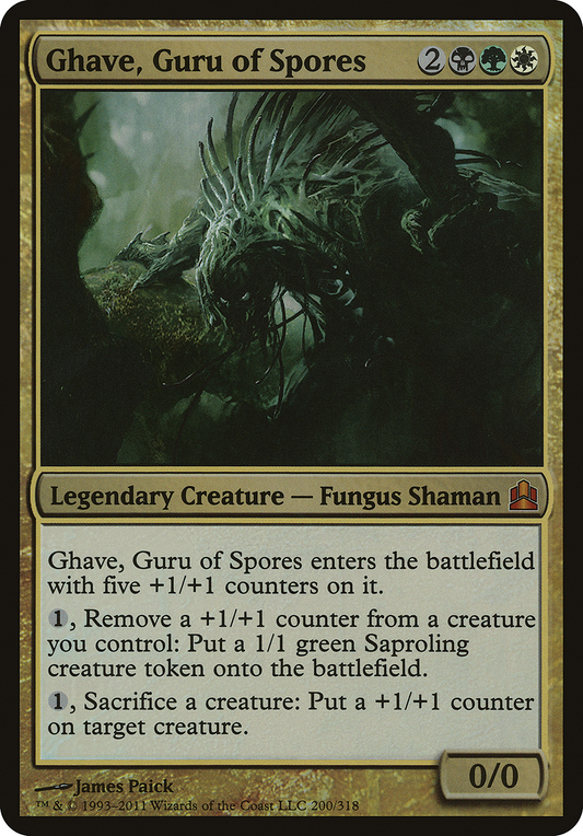 Ghave, Guru of Spores (OCMD-200) - Commander 2011 Oversized Foil