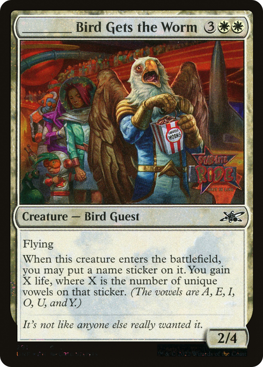 _____ Bird Gets the Worm (UNF-291) - Unfinity Foil