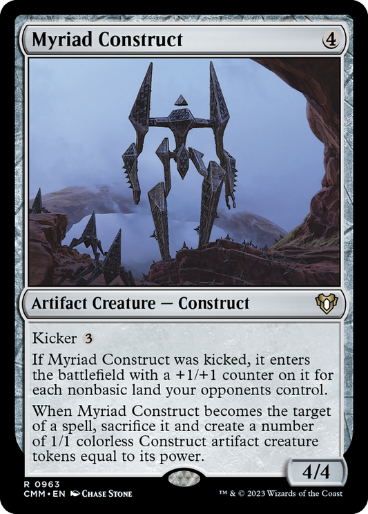 Myriad Construct (CMM-963) - Commander Masters