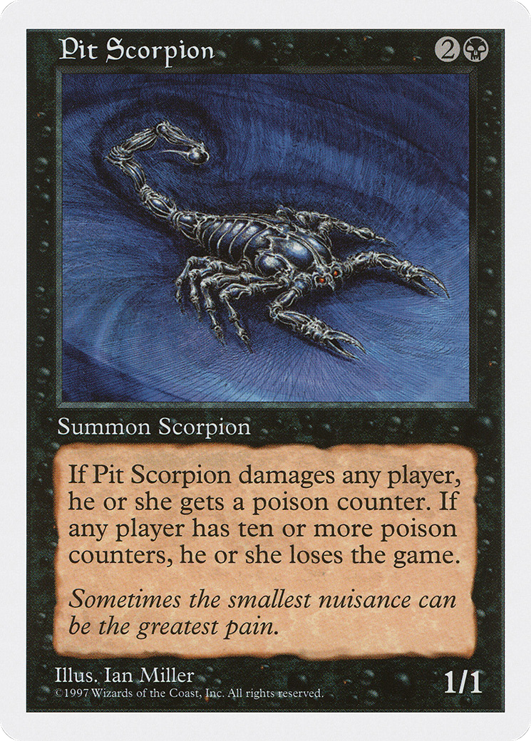 Pit Scorpion (5ED-187) - Fifth Edition