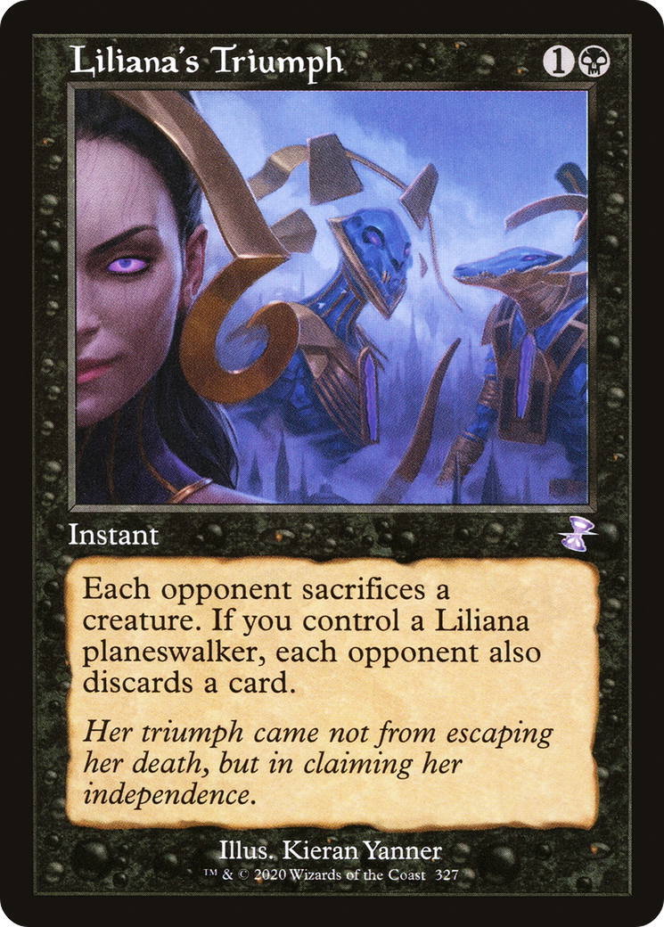 Liliana's Triumph (TSR-327) - Time Spiral Remastered