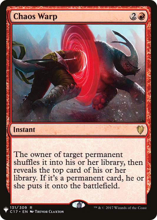 Chaos Warp (LIST-C17-131) - The List