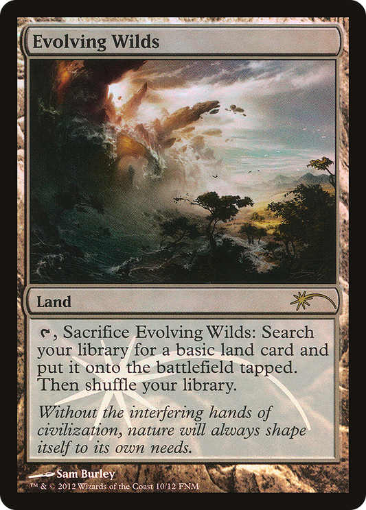 Evolving Wilds (F12-010) - Friday Night Magic 2012 Foil