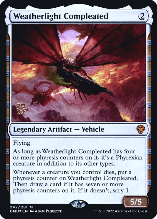 Weatherlight Compleated (PDMU-242S) - Dominaria United Promos Foil