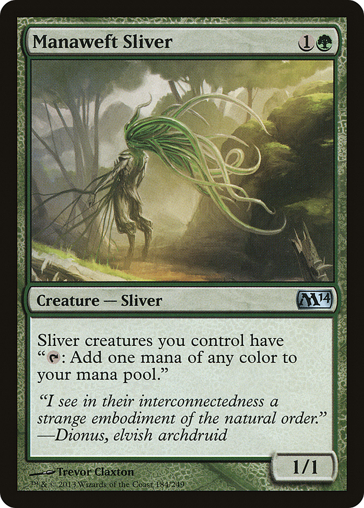 Manaweft Sliver (M14-184) - Magic 2014