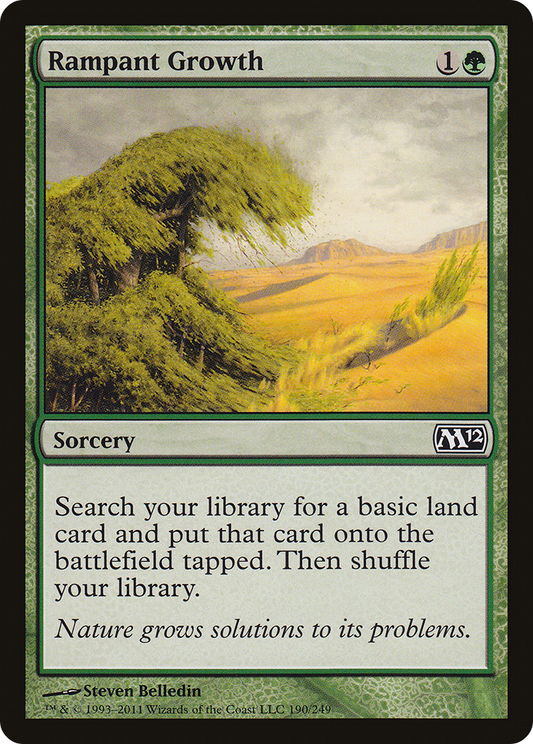 Rampant Growth (M12-190) - Magic 2012 Foil