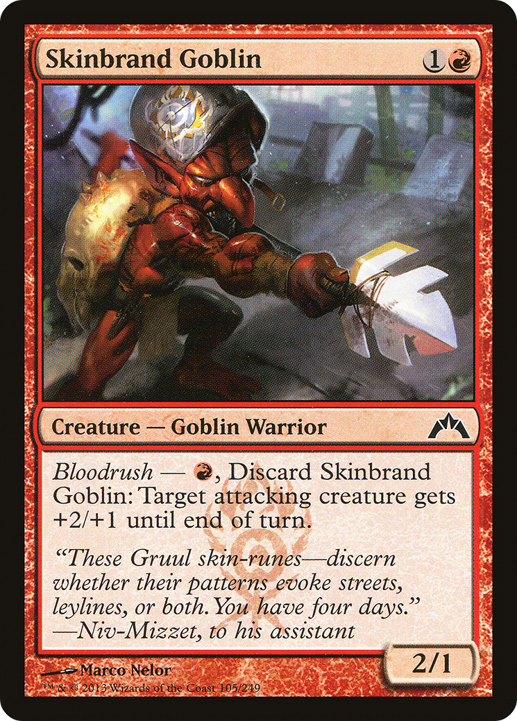 Skinbrand Goblin (GTC-105) - Gatecrash