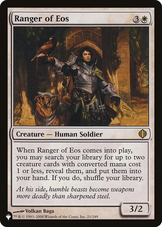 Ranger of Eos (LIST-ALA-21) - The List