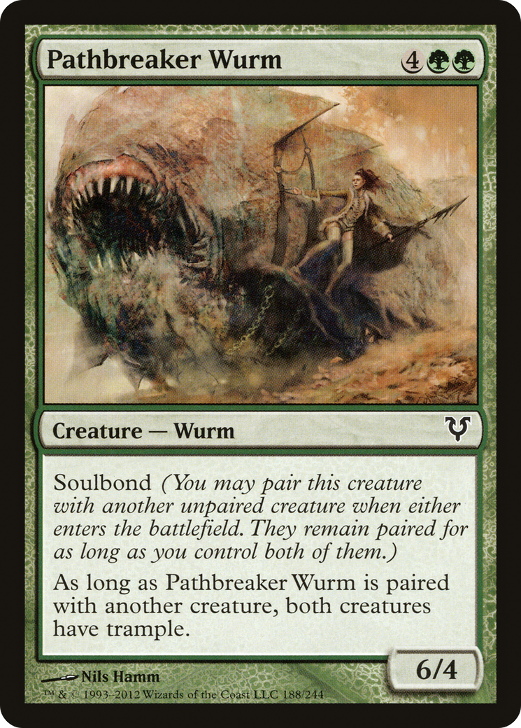 Pathbreaker Wurm (AVR-188) - Avacyn Restored