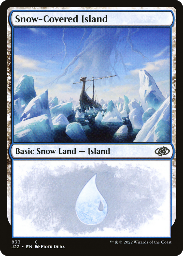 Snow-Covered Island (J22-833) - Jumpstart 2022: (snow)