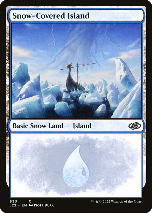 Snow-Covered Island (J22-833) - Jumpstart 2022: (snow)