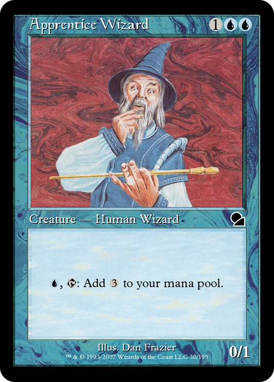 Apprentice Wizard (ME1-030) - Masters Edition Foil