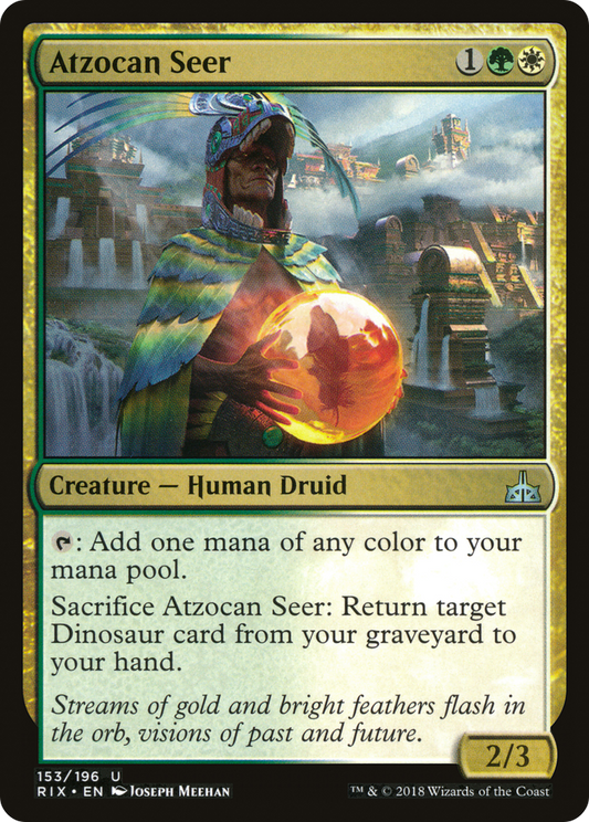 Atzocan Seer (RIX-153) - Rivals of Ixalan