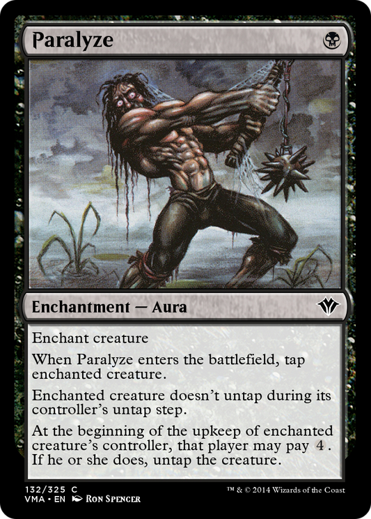 Paralyze (VMA-132) - Vintage Masters Foil