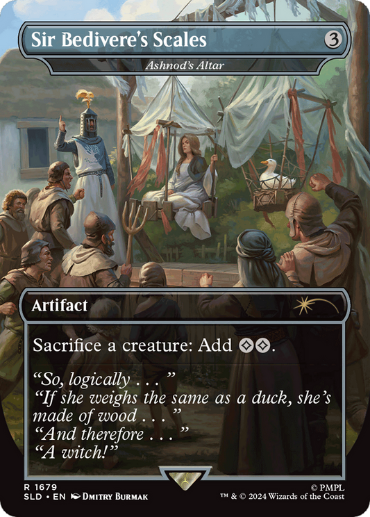 Ashnod's Altar (SLD-1679) - Secret Lair Drop / Sir Bedivere's Scales