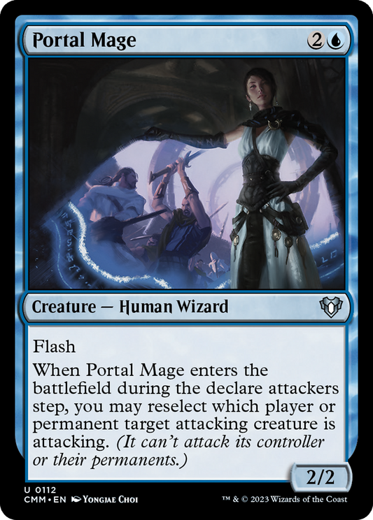 Portal Mage (CMM-112) - Commander Masters Foil