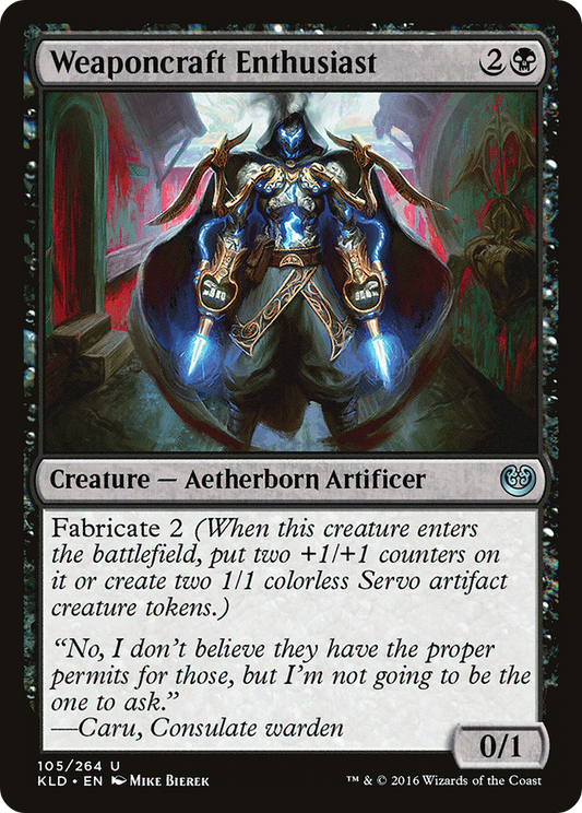 Weaponcraft Enthusiast (KLD-105) - Kaladesh Foil