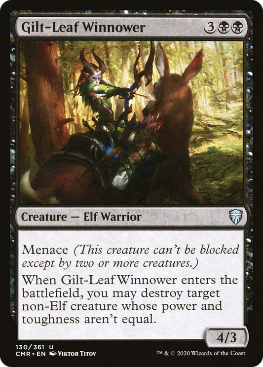 Gilt-Leaf Winnower (CMR-130) - Commander Legends