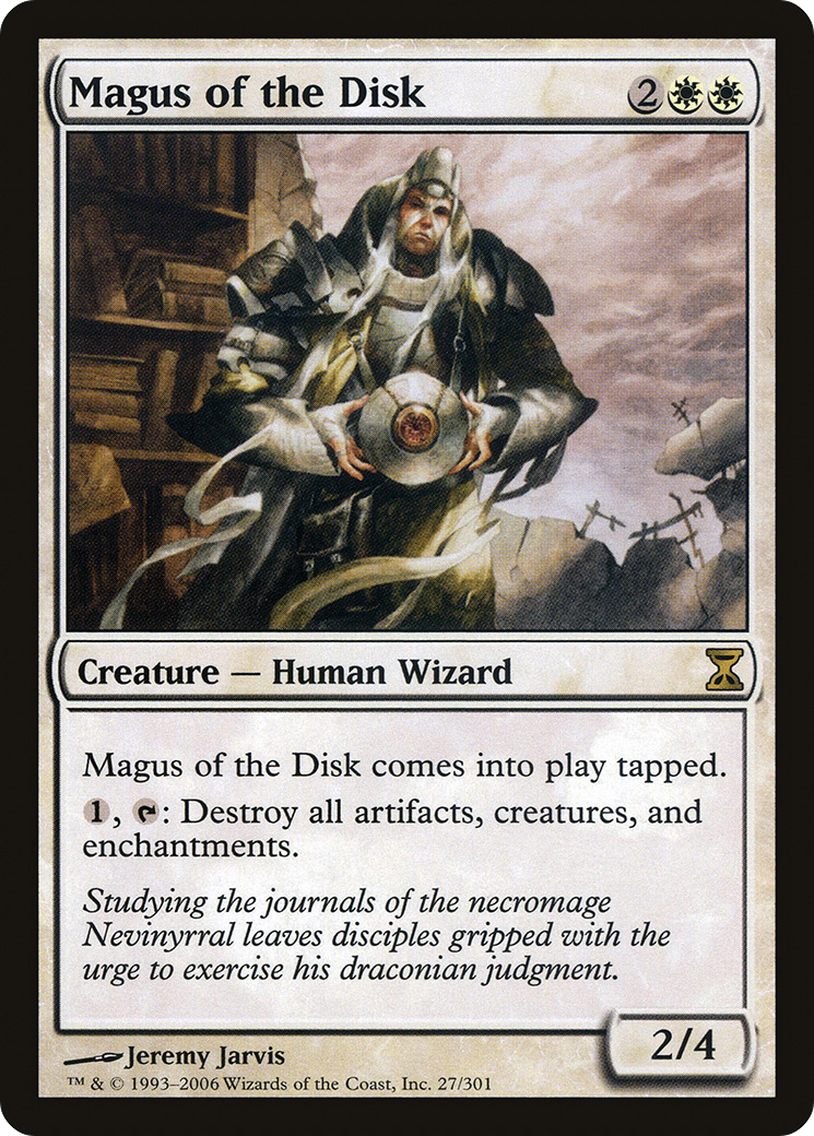 Magus of the Disk (TSP-027) - Time Spiral Foil