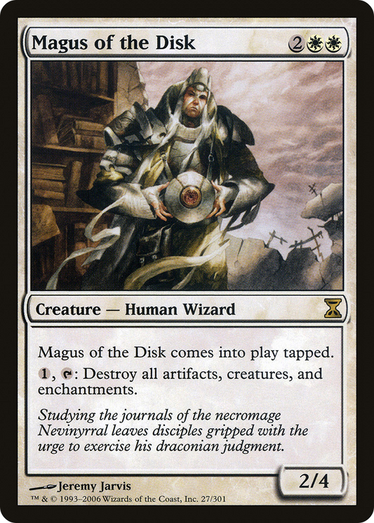 Magus of the Disk (TSP-027) - Time Spiral Foil