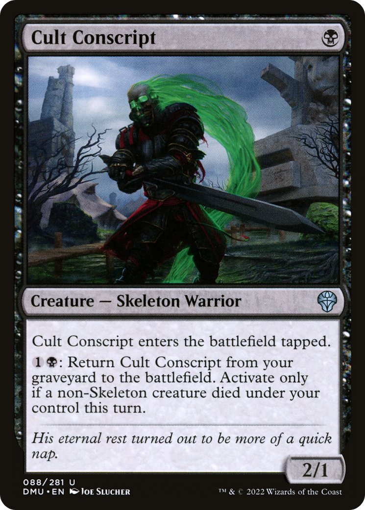 Cult Conscript (DMU-088) - Dominaria United