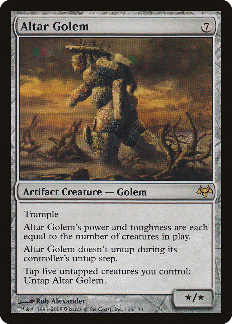 Altar Golem (EVE-166) - Eventide Foil