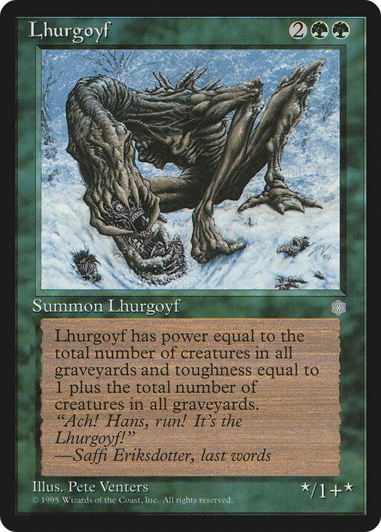 Lhurgoyf (ICE-252) - Ice Age