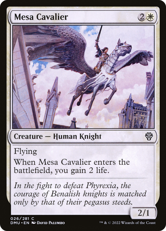 Mesa Cavalier (DMU-026) - Dominaria United Foil