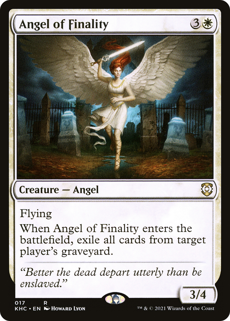 Angel of Finality (KHC-017) - Kaldheim Commander