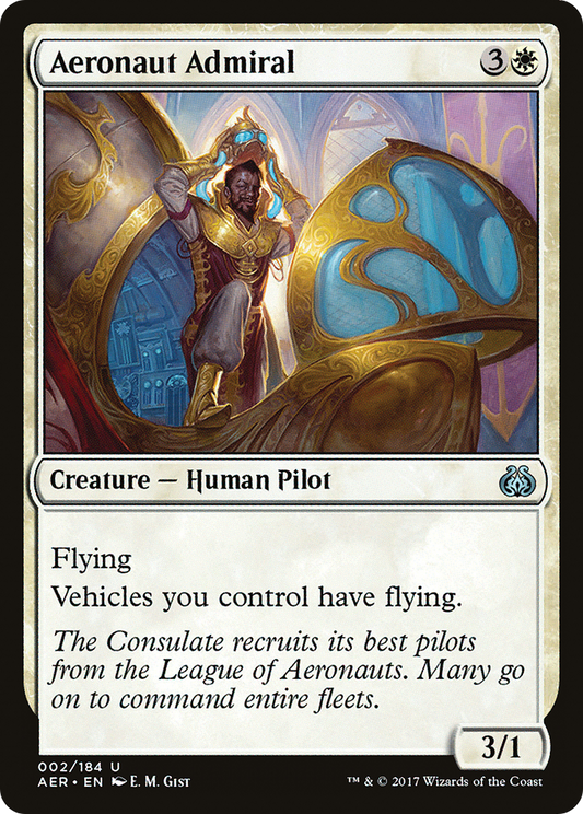 Aeronaut Admiral (AER-002) - Aether Revolt Foil