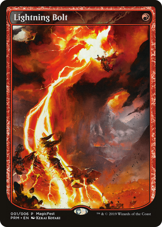 Lightning Bolt (PF19-001) - MagicFest 2019 Foil