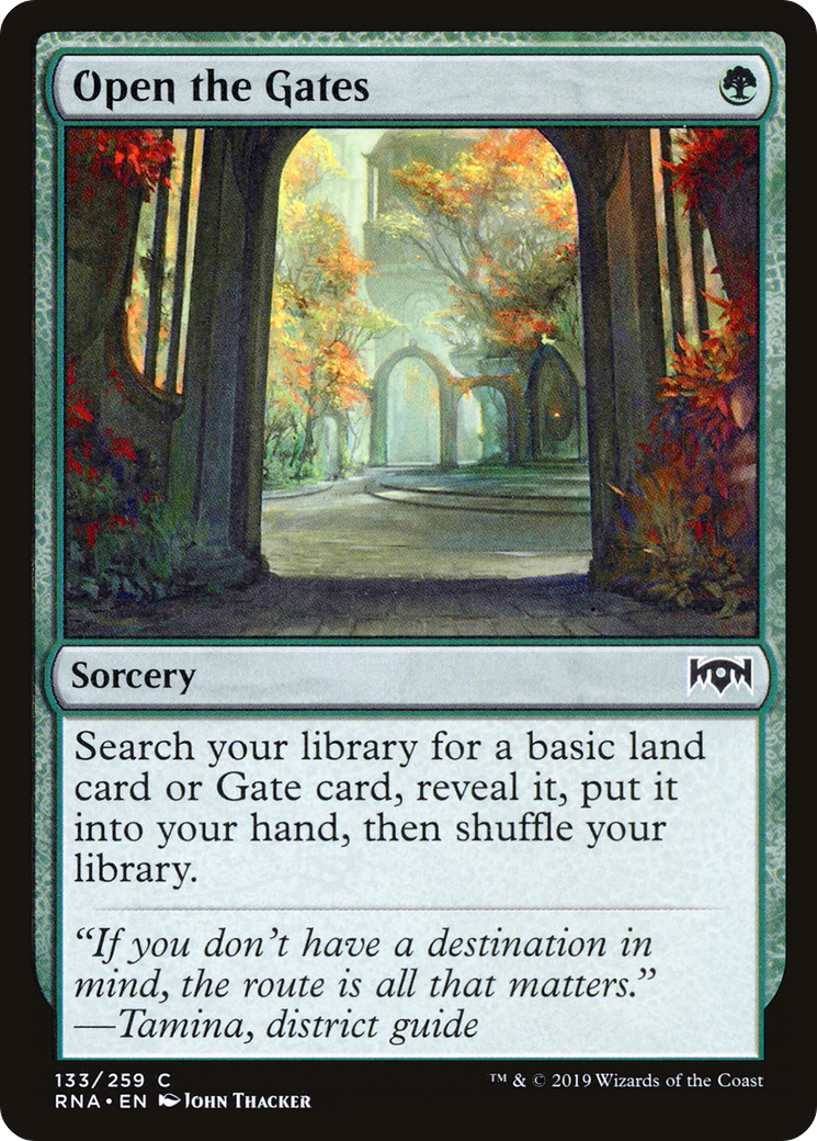 Open the Gates (RNA-133) - Ravnica Allegiance