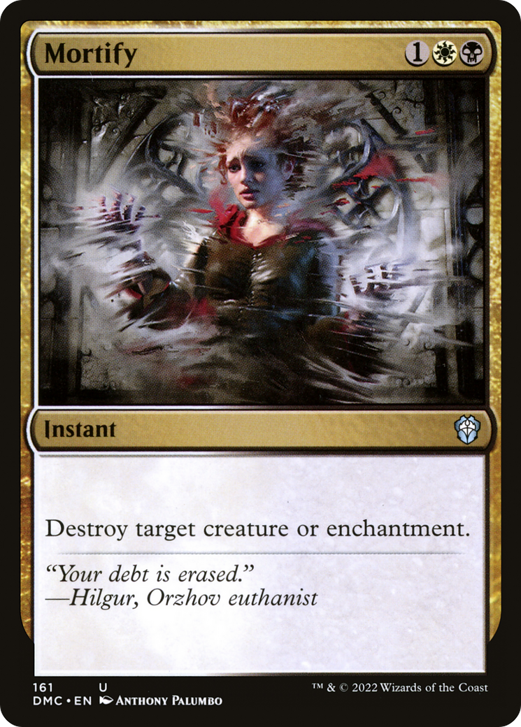 Mortify (DMC-161) - Dominaria United Commander