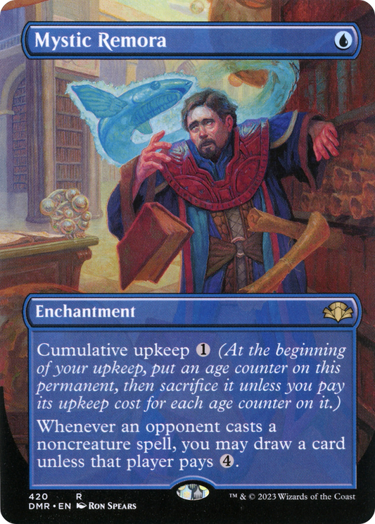 Mystic Remora (Borderless) (DMR-420) - Dominaria Remastered (Borderless)
