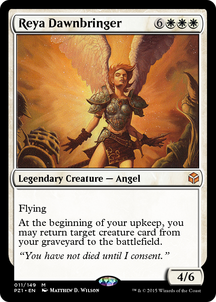 Reya Dawnbringer (PZ1-011) - Legendary Cube Prize Pack