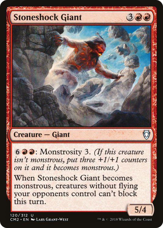 Stoneshock Giant (CM2-120) - Commander Anthology Volume II