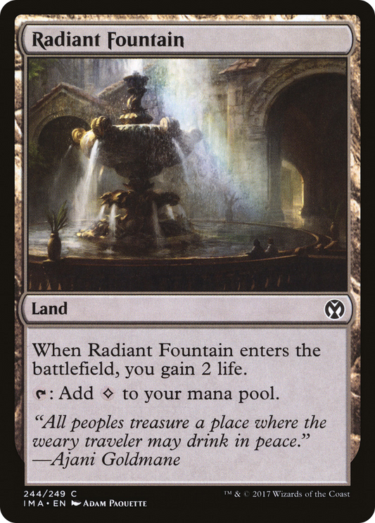 Radiant Fountain (IMA-244) - Iconic Masters