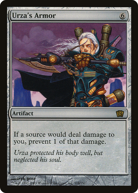 Urza's Armor (8ED-318★) - Eighth Edition Foil