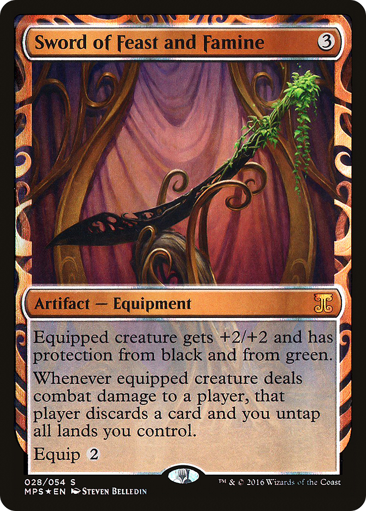 Sword of Feast and Famine (MPS-028) - Kaladesh Inventions Foil