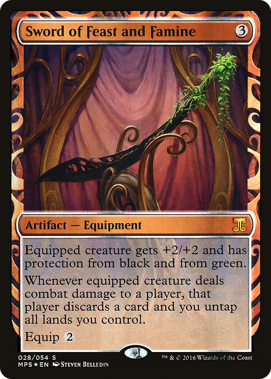 Sword of Feast and Famine (MPS-028) - Kaladesh Inventions Foil