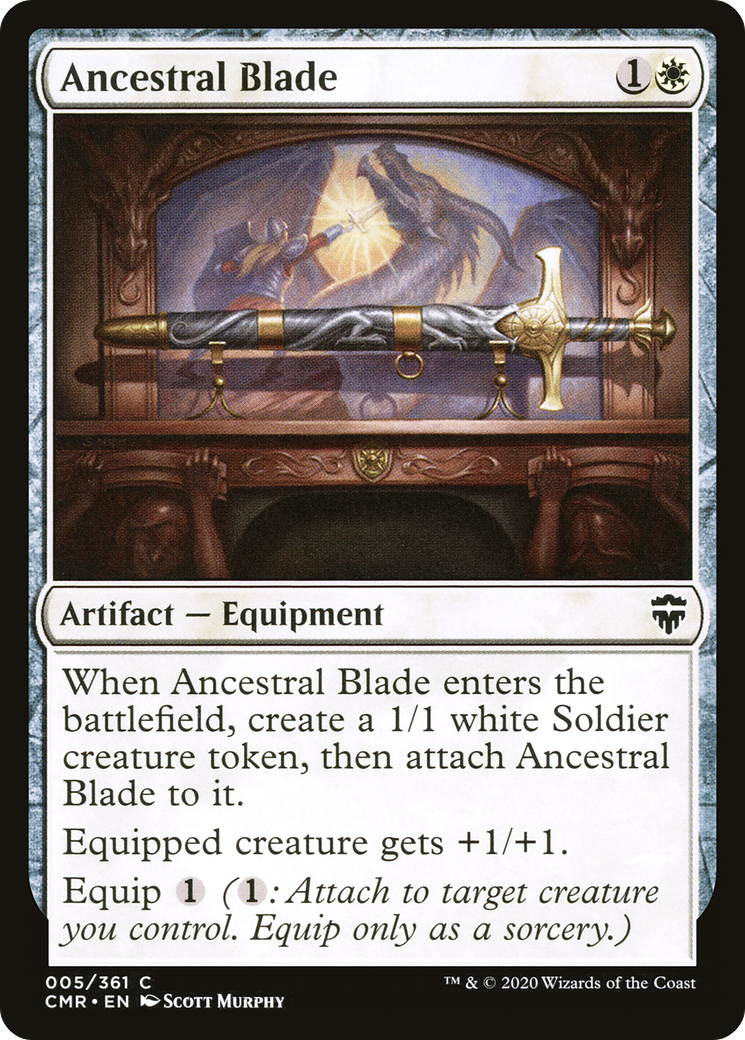 Ancestral Blade (CMR-005) - Commander Legends Foil