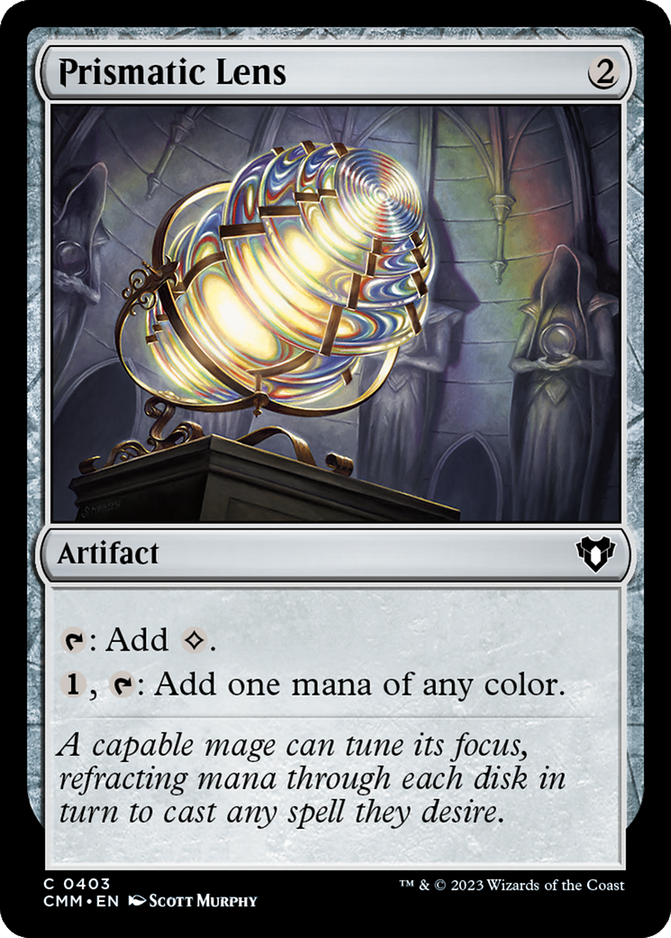 Prismatic Lens (CMM-403) - Commander Masters Foil