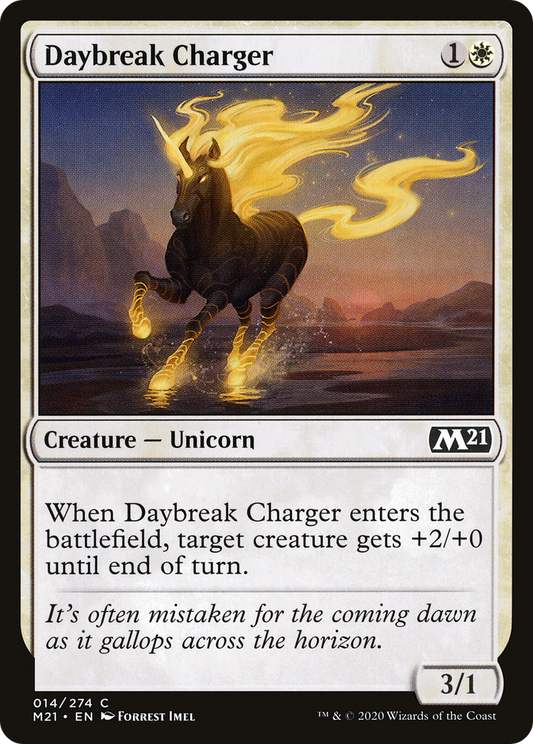 Daybreak Charger (M21-014) - Core Set 2021 Foil