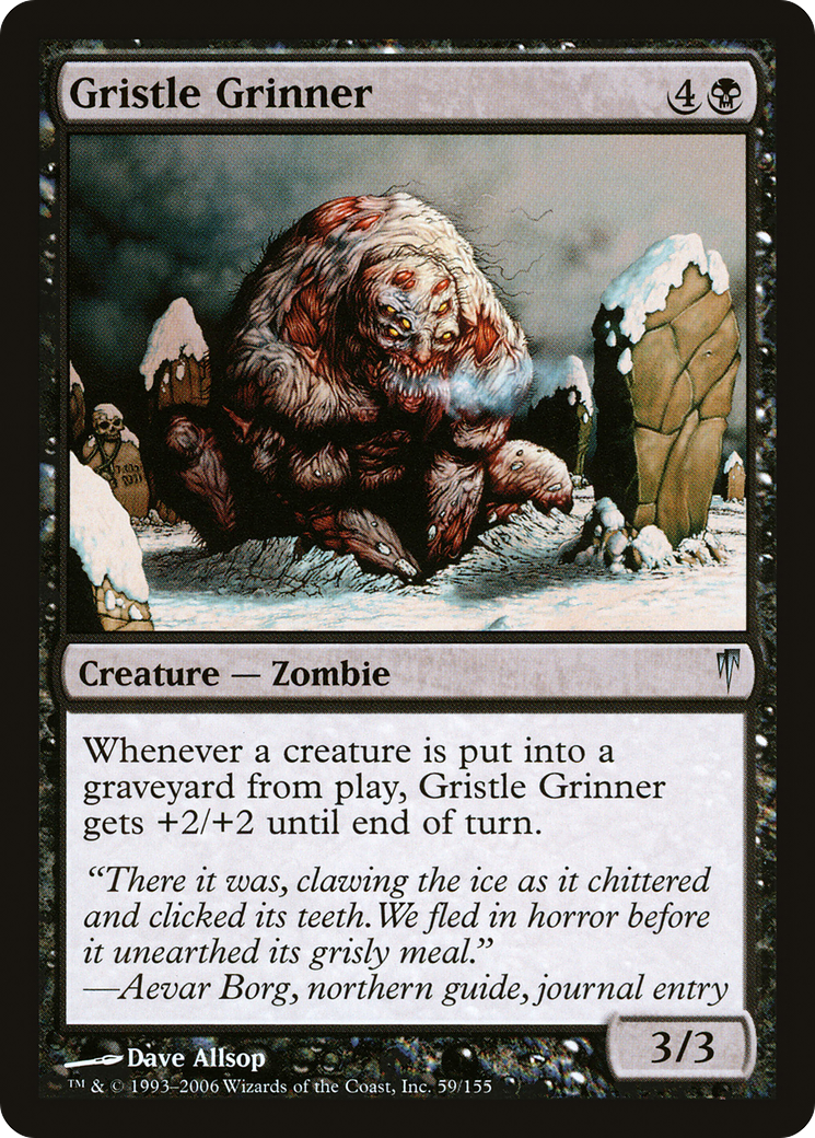 Gristle Grinner (CSP-059) - Coldsnap