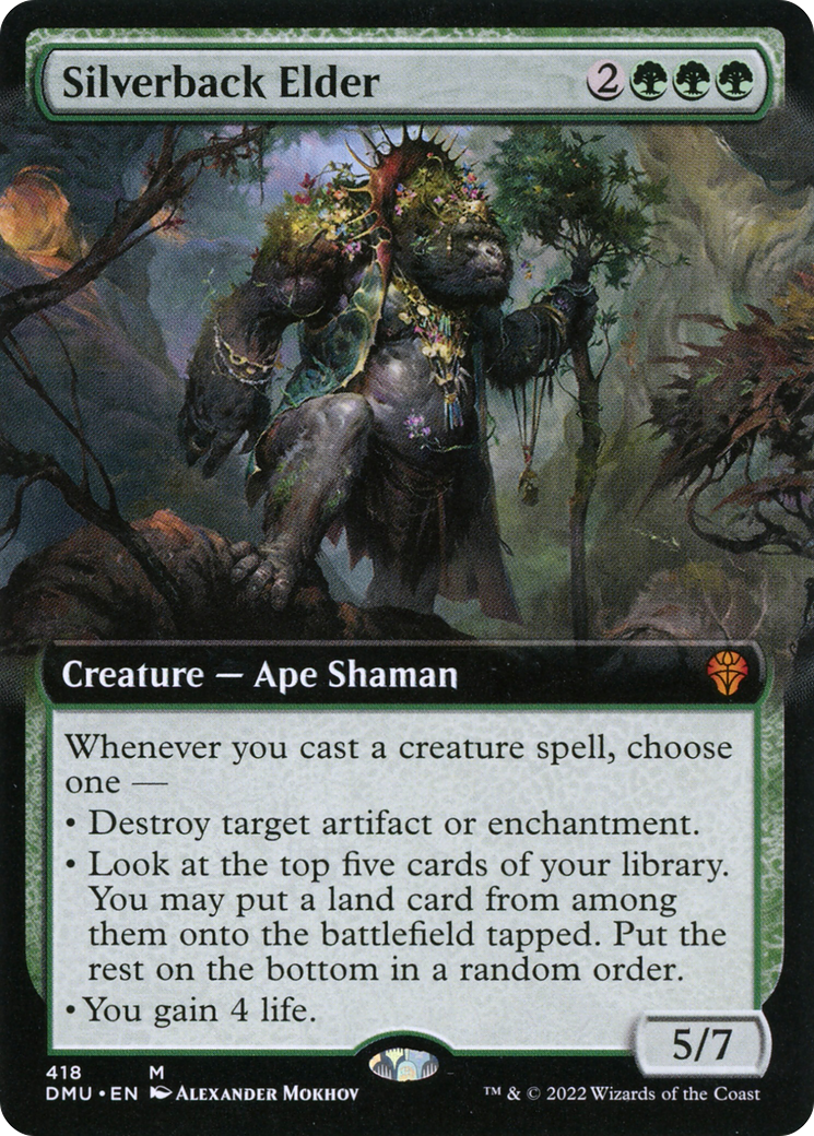 Silverback Elder (DMU-418) - Dominaria United: (Extended Art)