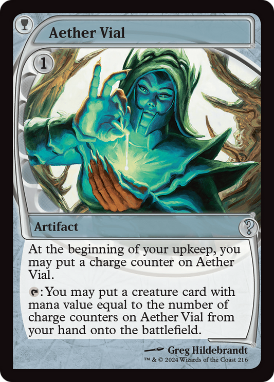 Aether Vial  (MB2-216) - Mystery Booster 2