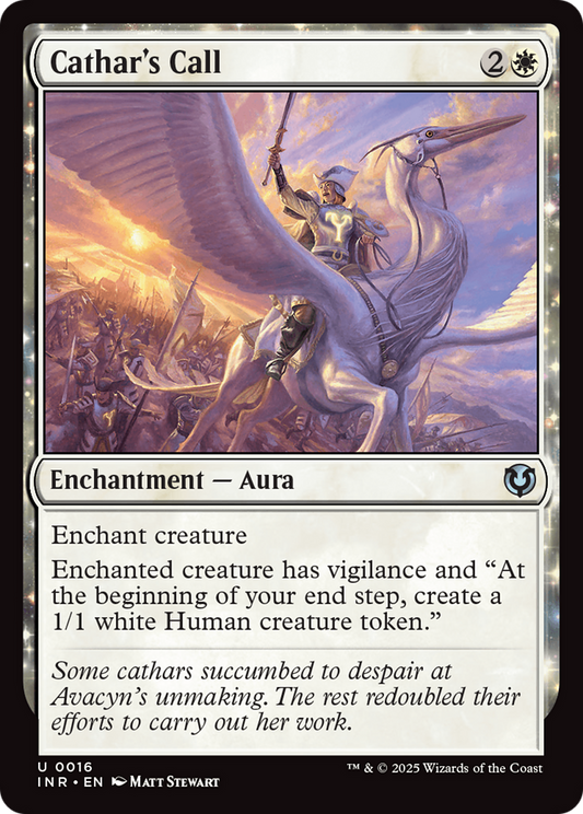 Cathar's Call (INR-016) - Innistrad Remastered Foil